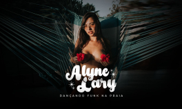 Alyne Lary - Dançando Funk na Praia