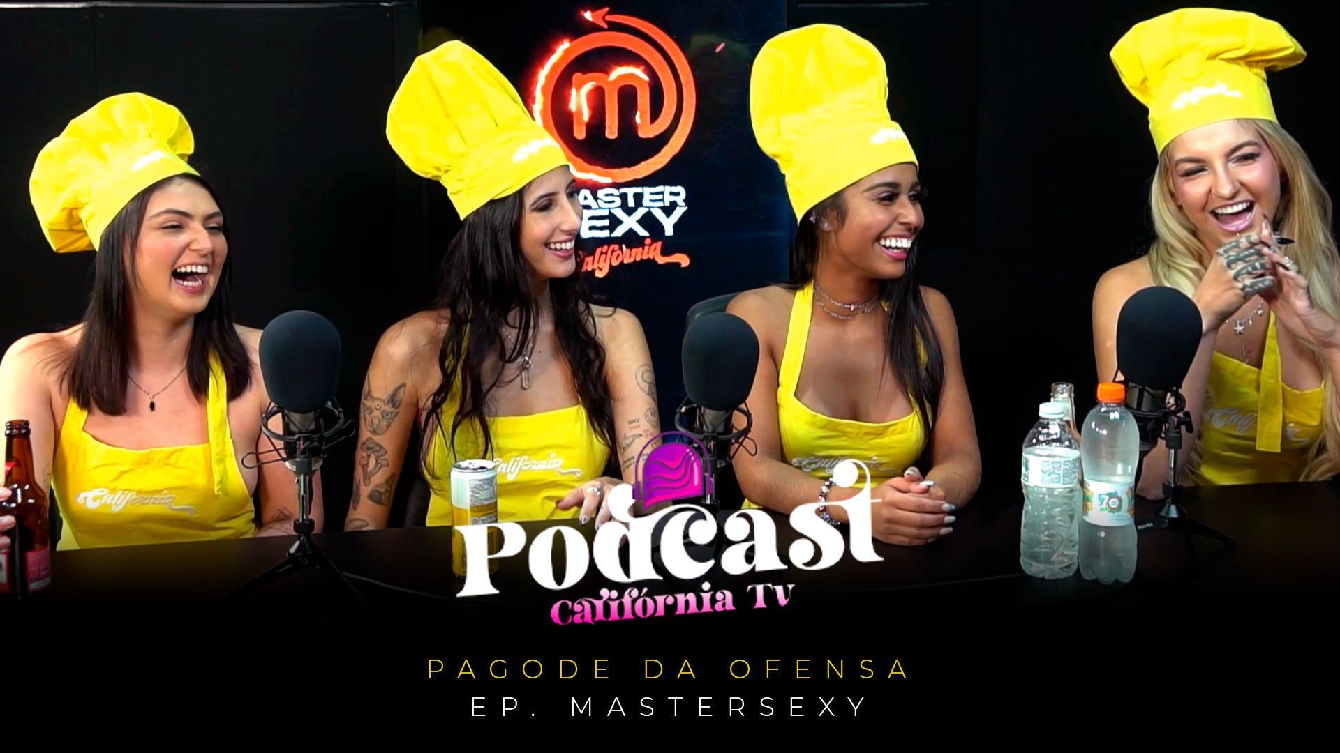 ⁣Pagode da Ofensa - EP. MasterSexy: Gabi Saleh, Clara Wellen, Cah Inácio e Marília Oliveira