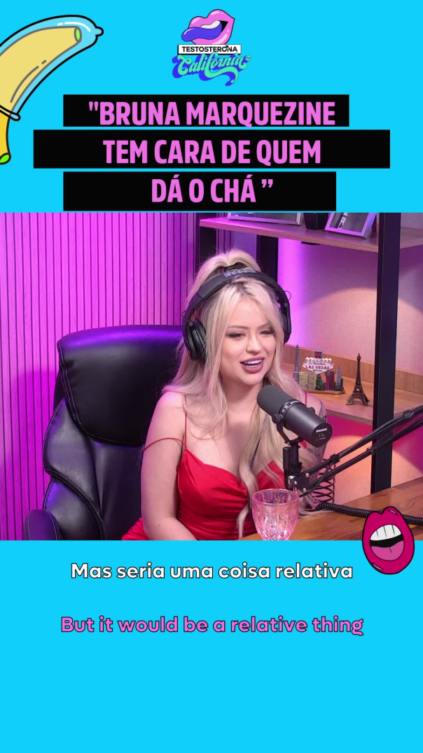 "Ela tem cara de quem dá o chá"